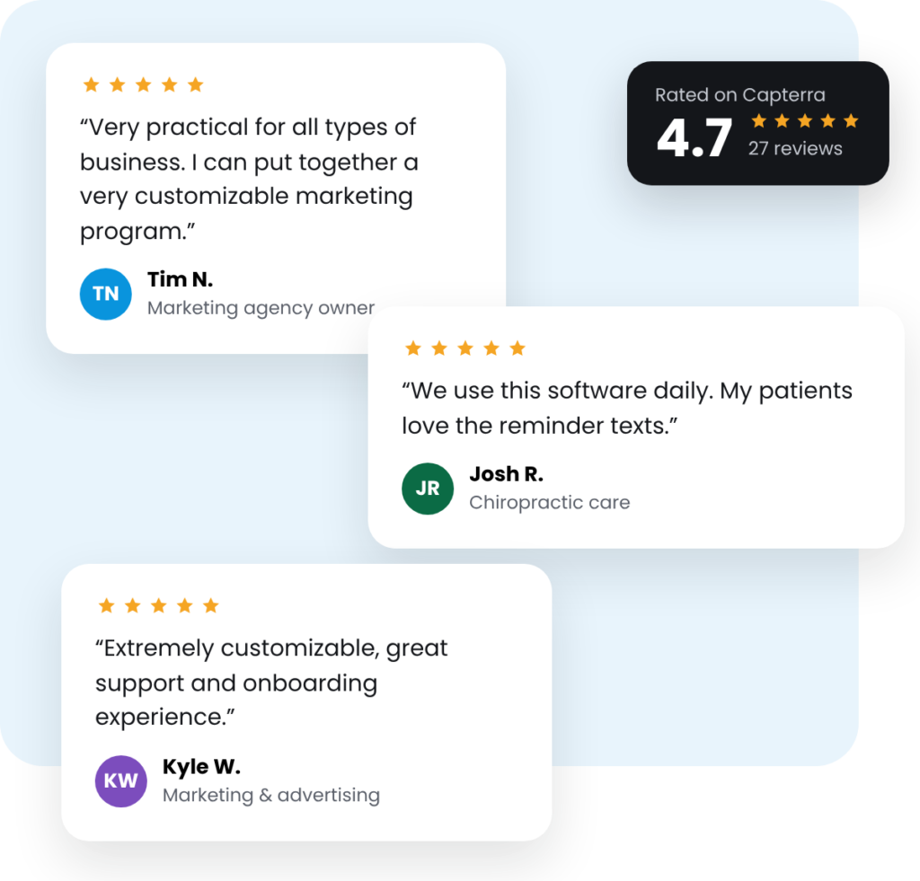 iVision Mobile customer reviews, rated 4.7 out of 5 stars from 27 reviews on Capterra.